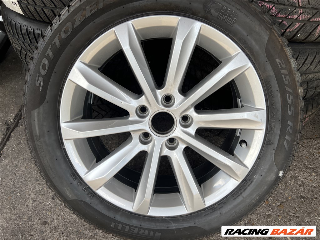 Volkswagen Passat “Helsinki” gyári 6,5x17-es 5x112-es ET41 könnyűfém felni garnitúra 1. kép