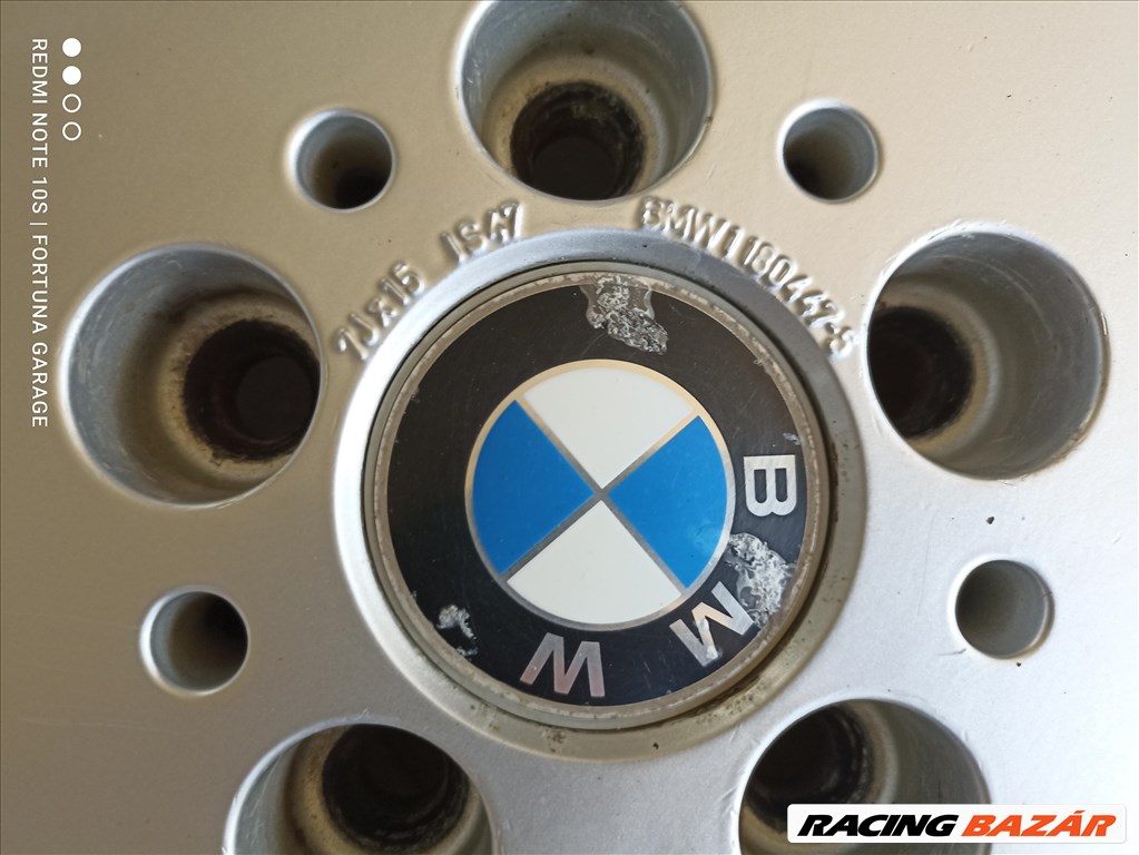  5x120 15" BMW Style 6 használt gyári alufelni garnitúra 7. kép