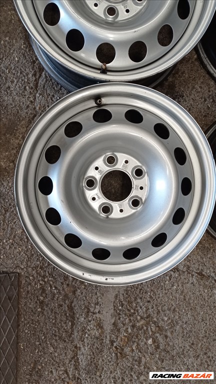  5x120 lyukosztású 6,5JJ 16" használt (gyári felni) lemezfelni 2. kép