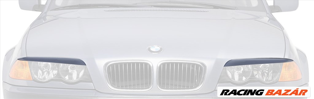 BMW E46 2 ajtós egyenes lámpa takaró spoiler párban 98-2001.09.-ig 2. kép