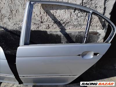 BMW E46 sedan ezüst titansilber titansilver bal hátsó ajtó eladó (083004)