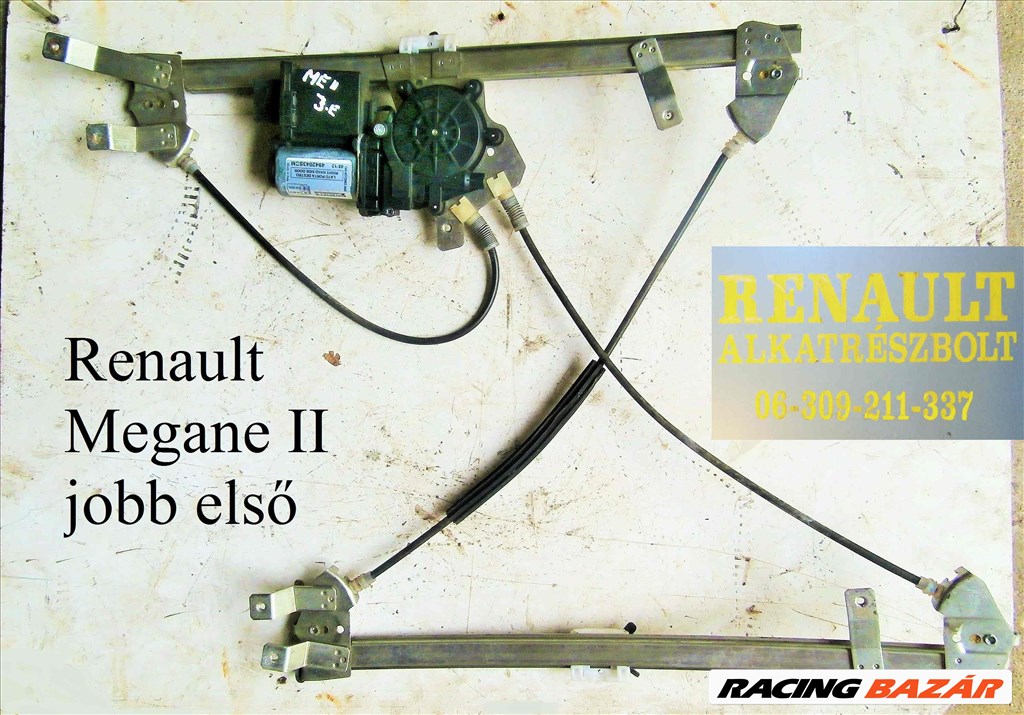 Renault Megane II jobb első ablakemelő  1. kép