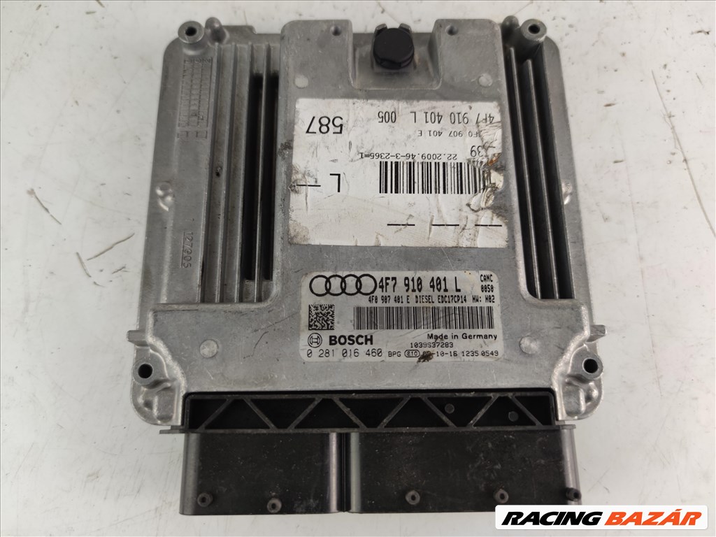 Audi A6 4F 2.7 TDI Motorvezérlő  4f7910401l 1. kép