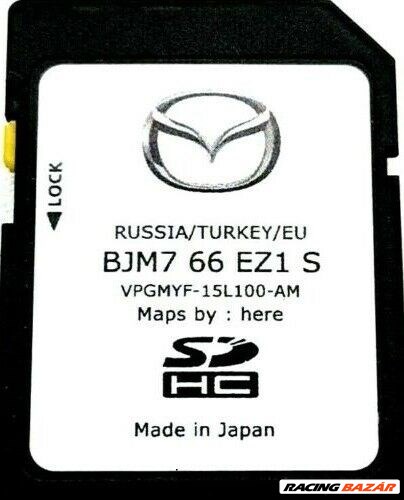 Mazda Connect 2,3, 6, CX 3, 5, 9 Bjm7 66 EZ1U Navi SD kártya 2022 térkép Eu 2. kép