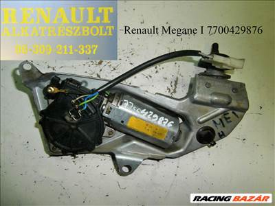 Renault Megane 7700429876 hátsó ablaktörlő motor 