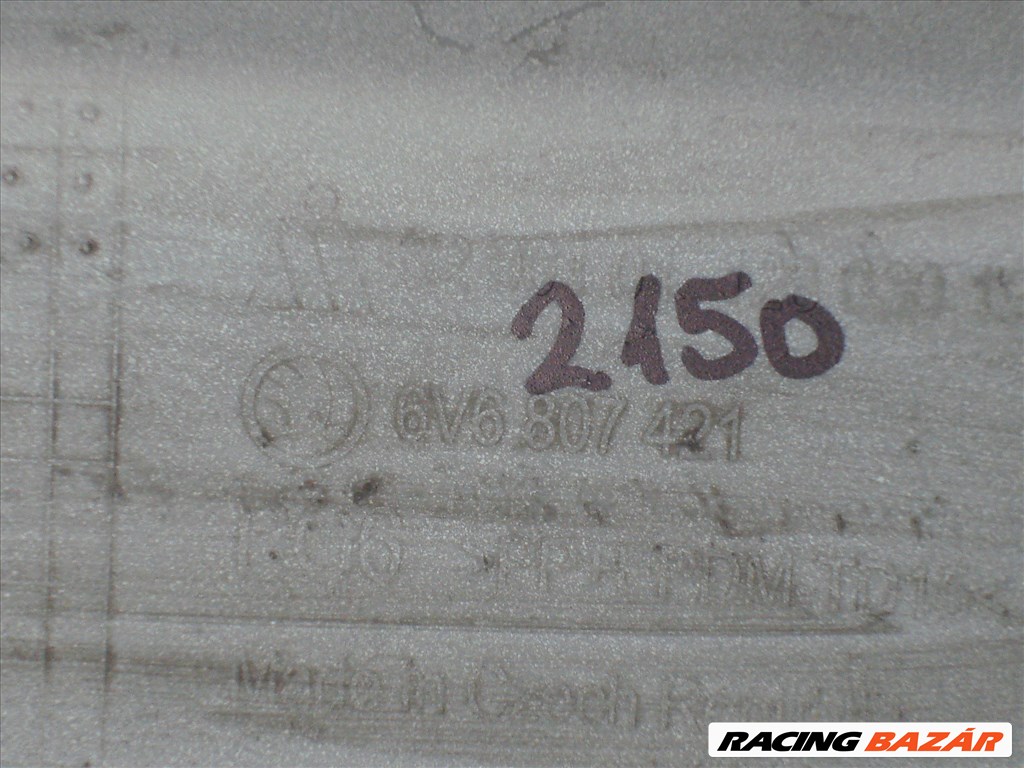 Skoda Fabia III 6V 5 ajtós hátsó lökhárító 6V6807421 2014-től 5. kép