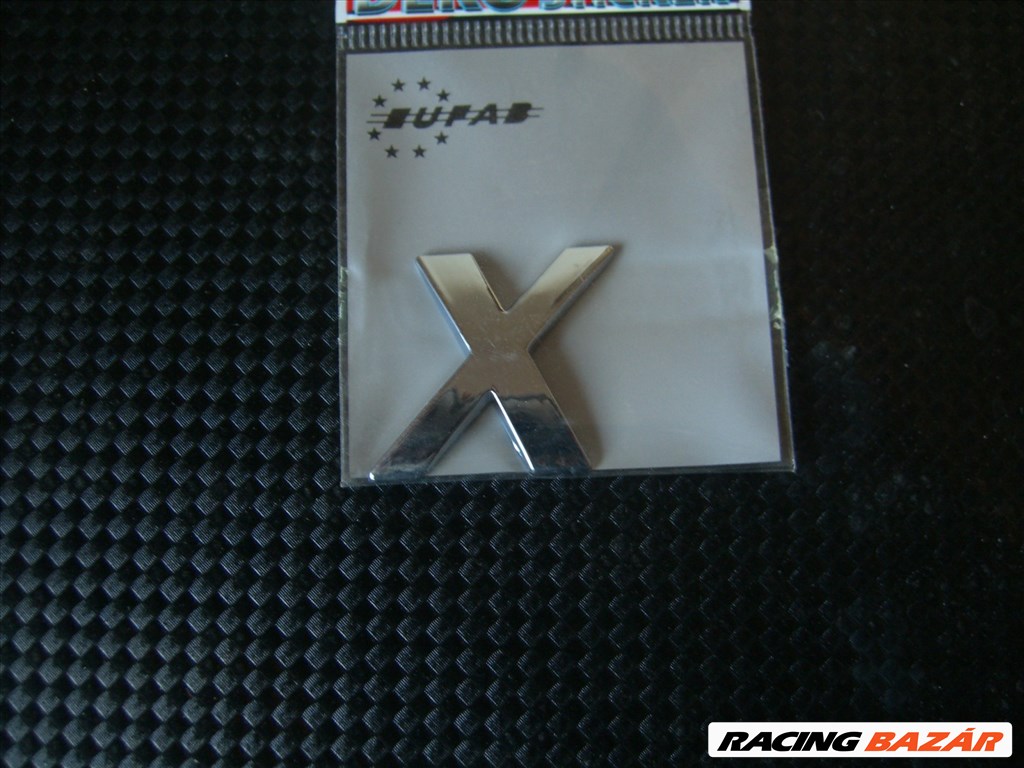 „x” betű, kicsi öntapadós matrica 1. kép