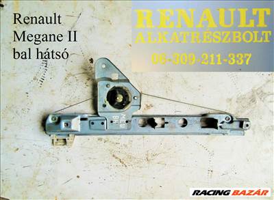 Renault Megane II bal hátsó ablakemelő 