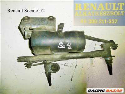 Renault Scenic I/2 első ablaktörlő motor 