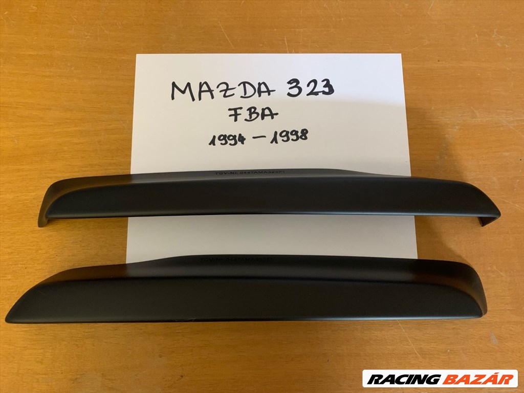 Mazda 323 FBA 1994-1998 szemöldök spoiler párban egyenes 1. kép