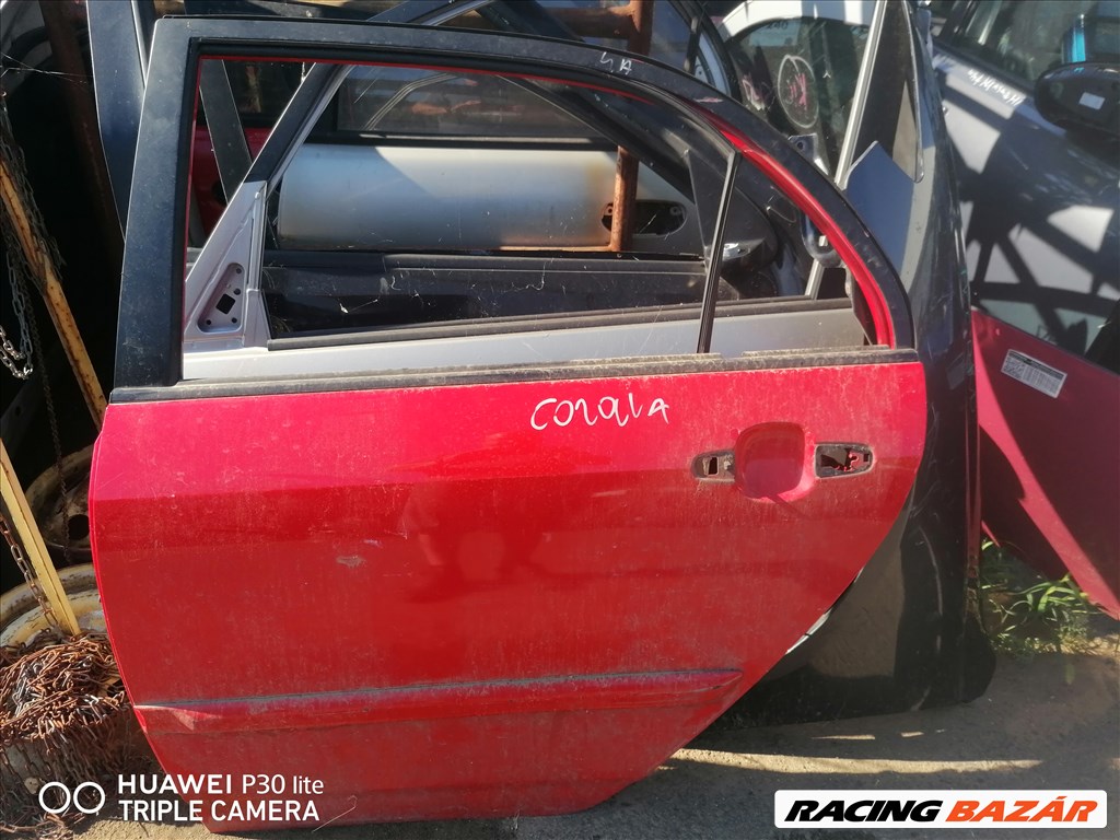 Toyota Corolla (E120/E130) 1.4 D-4D C Bal hátsó ajtó 1. kép