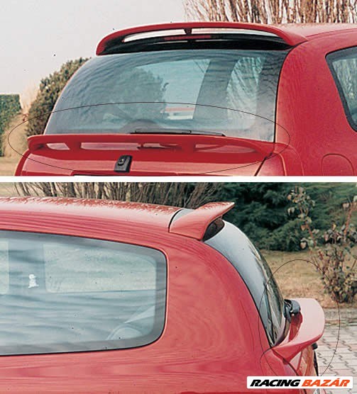 Renault Clio 1998-2005. hátsó szárny spoiler középre 1. kép