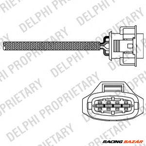 DELPHI ES20284-12B1 - lambdaszonda OPEL SAAB VAUXHALL