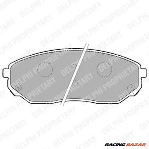 DELPHI LP1849 - fékbetét KIA 1. kép