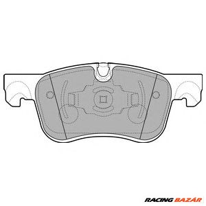 DELPHI LP2689 - fékbetét CITROËN PEUGEOT 1. kép