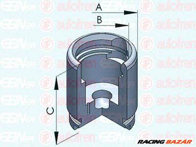 AUTOFREN SEINSA D025258 - dugattyú, féknyereg ALFA ROMEO CITROËN PEUGEOT RENAULT ROVER