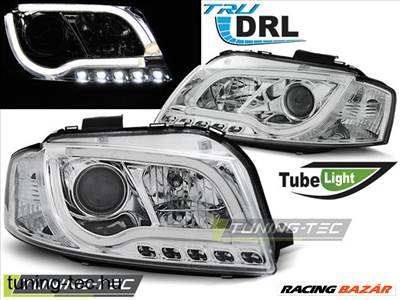 Audi A3 (8P) AUDI A3 8P 05.03-03.08 LED TUBE LIGHTS CHROME TRU 