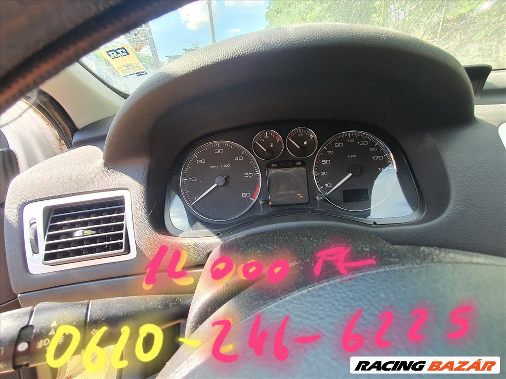 Peugeot 307 Kilométer km óra Müszercsoport  1. kép