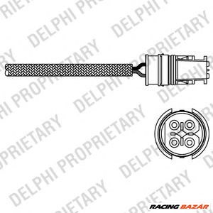 DELPHI ES20313-12B1 - lambdaszonda CHRYSLER MERCEDES-BENZ 1. kép