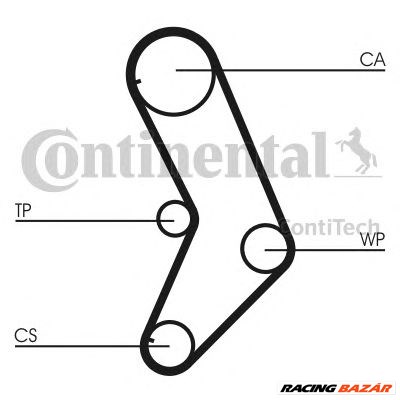 CONTINENTAL CTAM CT999 - vezérműszíj FIAT LANCIA 1. kép