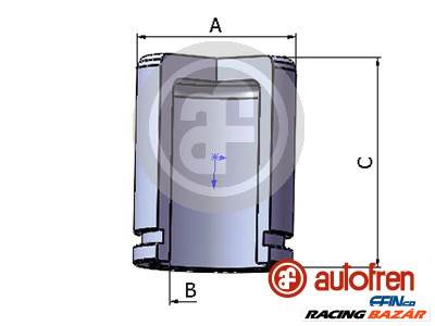 AUTOFREN SEINSA D025663 - dugattyú, féknyereg VOLVO