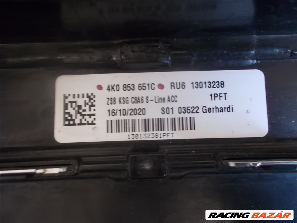 AUDI A6  hűtődíszrács 4K0853651C 6. kép
