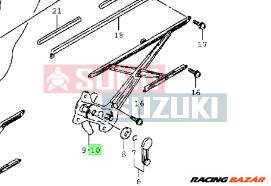 Suzuki Carry ablakemelő bal első 83440-77A00