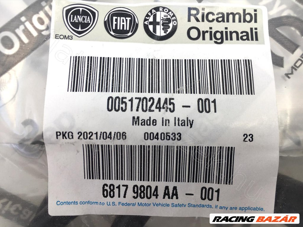 Ablakmosó csőkészlet ALFA ROMEO GT - FIAT eredeti 51702445 3. kép
