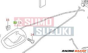 Suzuki Alto 2002-2006 kilincs belső jobb hátsó szürke 83103M77G00-T01