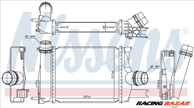 NISSENS 96328 Intercooler