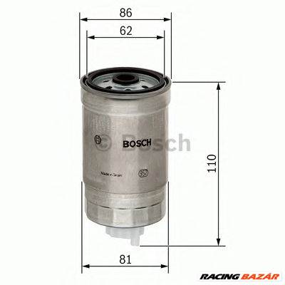 BOSCH F 026 402 011 - Üzemanyagszűrő NISSAN