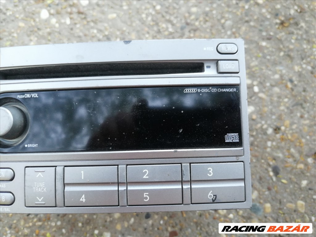 Subaru Forester, Impreza gyári 6 lemezes cd rádió eladó! gx806ef2 3. kép