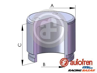 AUTOFREN SEINSA D025692 - dugattyú, féknyereg NISSAN SUBARU