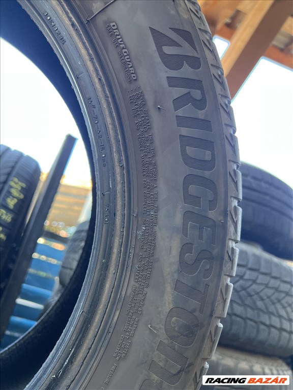 Bridgestone Turanza T005 205/55 R16 RSC Defekttűrő 6mm-es nyárigumi garnitura eladó 4. kép