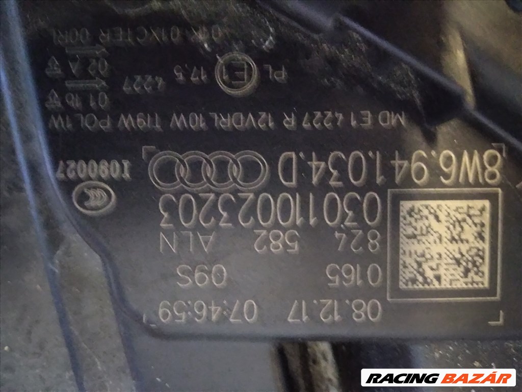 Audi A5 (B9 - 8W) Balelsö Xenonfényszoró 8w6941034d 2. kép