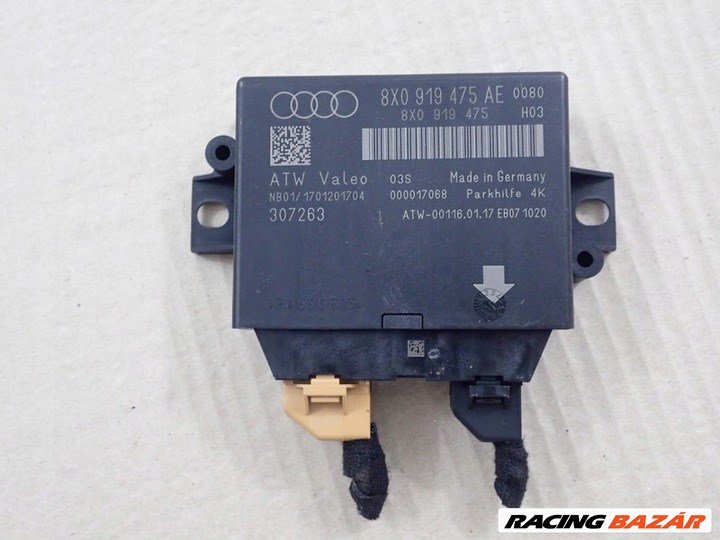 Audi A1 (8X), Audi Q3 (8U) PDC vezérlő elektronika 8x0919475ae 1. kép