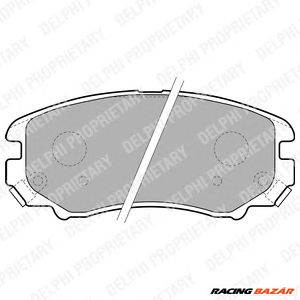 DELPHI LP1902 - fékbetét CHANGAN (CHANA) HYUNDAI HYUNDAI (BEIJING) KIA KIA (DYK)
