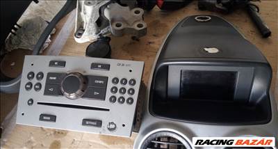 Opel Corsa D CD30 MP3 AUx-s lejátszó nagy kijelzővel