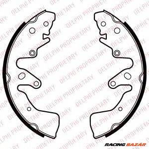 DELPHI LS2024 - fékpofakészlet SUZUKI