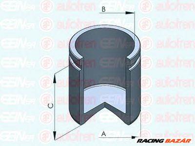 AUTOFREN SEINSA D025326 - dugattyú, féknyereg MERCEDES-BENZ MITSUBISHI