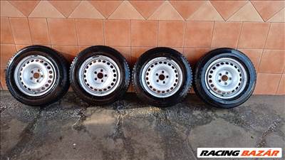 VW TRANSPORTER T5  15" LEMEZFELNI 5X120 TÉLI 205/65R16C GUMIVAL OLCSÓN!!!