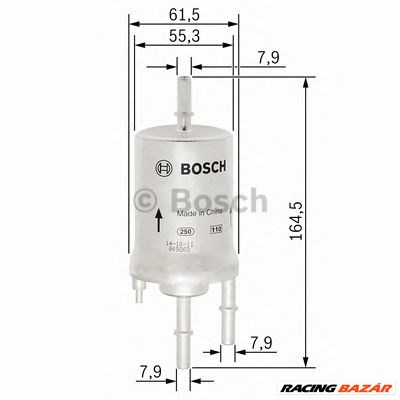 BOSCH F 026 403 013 - Üzemanyagszűrő SEAT VW 1. kép