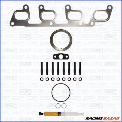 AJUSA JTC11827 - turbófeltöltő szerelőkészlet AUDI DEUTZ-FAHR SCANIA SEAT VW 1. kép