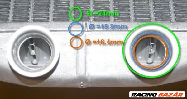 NRF 54210 - Hőcserélő, belső tér fűtés CITROËN PEUGEOT 1. kép