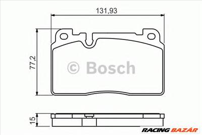 BOSCH 0 986 494 702 - fékbetét AUDI