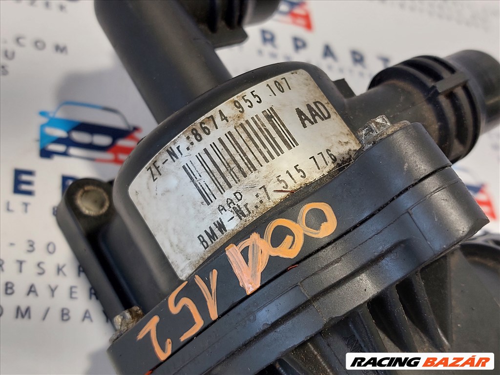 BMW E46 316 318 N40 N42 N45 N46 szervópumpa szervó termosztát ház (001152) 7515776 8674955 3. kép