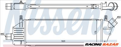 NISSENS 96578 Intercooler