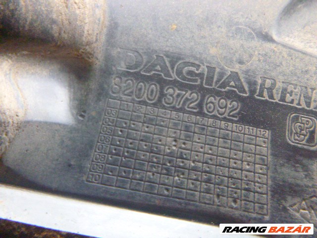 Dacia Logan II 2019 SEDAN alvázvédő burkolat 8200 372 693- 692 2. kép