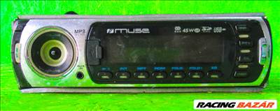 MUSE M-100MR usb sd aux mp3 wma AUTÓRÁDIÓ fejegység OLCSÓN!