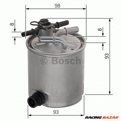 BOSCH F 026 402 072 - Üzemanyagszűrő DACIA RENAULT SUZUKI